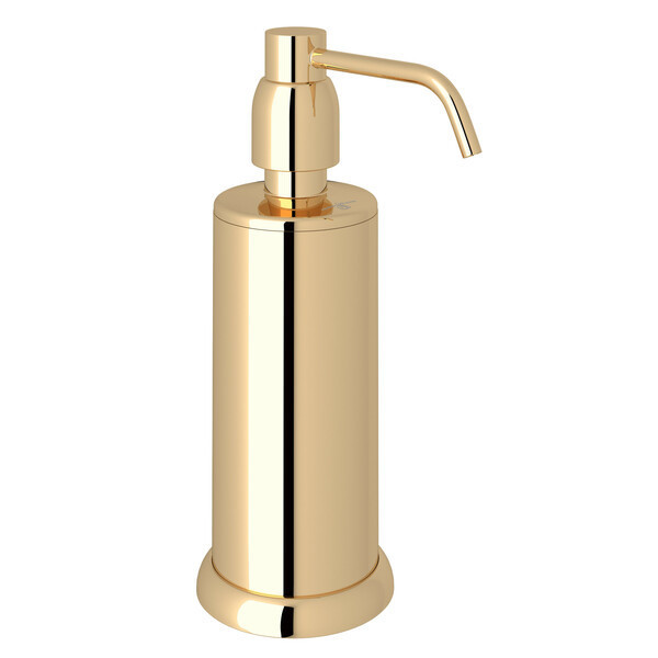 Perrin & Rowe Holborn Free Standing Soap Dispenser In English Gold U.6433EG